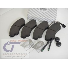 Колодки тормозные передние дисковые R16 Fiat Ducato 2.3 JTD ориг.